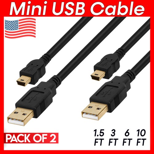 Pack mini usb cable to - 2, a