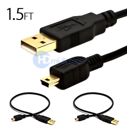 Mini usb cable ft - 1.5,
